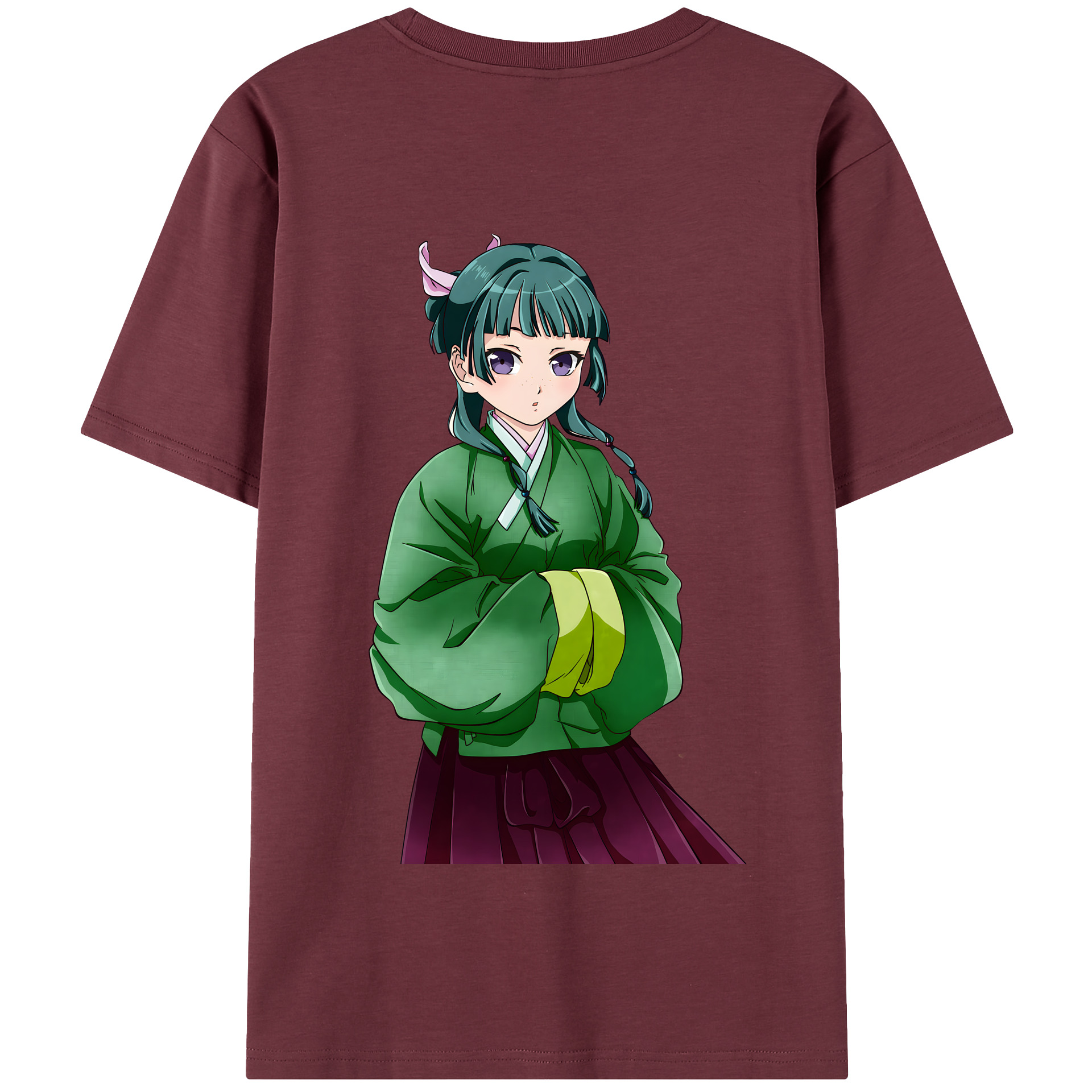 （画像用） 薬屋のひとりごと The Apothecary Diaries 綿100％半袖Tシャツ（背面プリント）